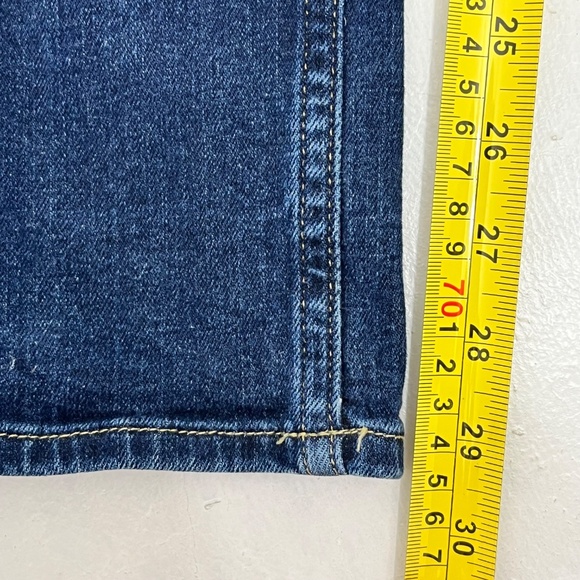 Hollister Epic Flex Straight Leg Jeans Mens 34x32 Blue Denim Mid Rise Slim Fit - Picture 10 of 14